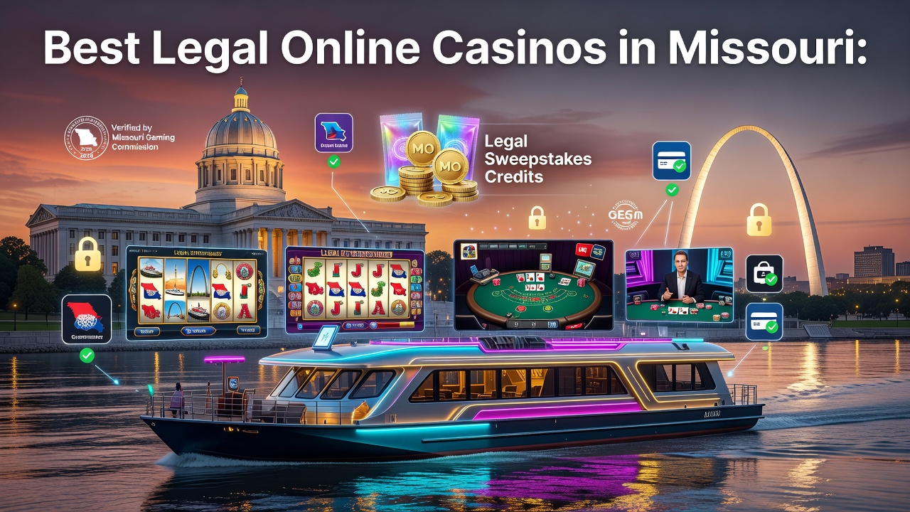 Melhores Cassinos Online de Missouri em 2026: Guia Completo dos Sites Legais de iGaming