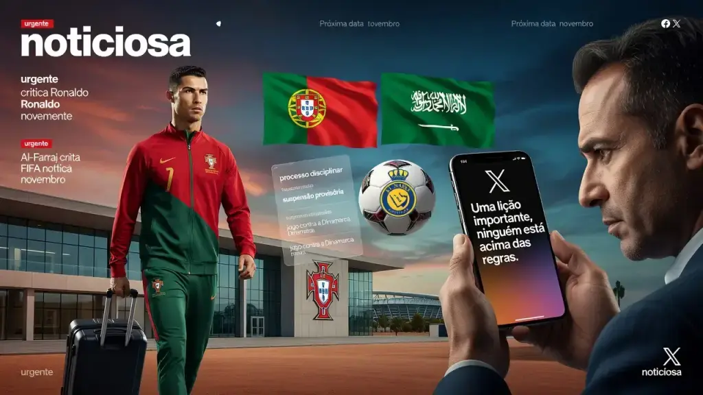 Comentarista saudita volta a criticar Cristiano Ronaldo por polêmica em Portugal